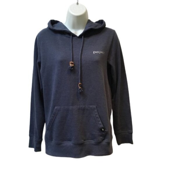 TENTREE Blue Hoodie - Picture 1 of 8